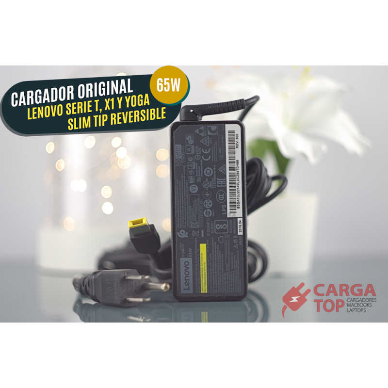 Cargador Lenovo Thinkpad 65W AC Original Nuevo